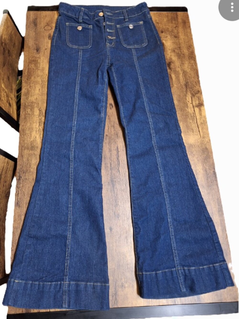 Dark Wash Demin Flare Jeans sz M